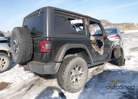 2019 Jeep Wrangler Rubicon 4X4 z USA, uszkodzony, nr VIN 1C4HJXCN6KW690210